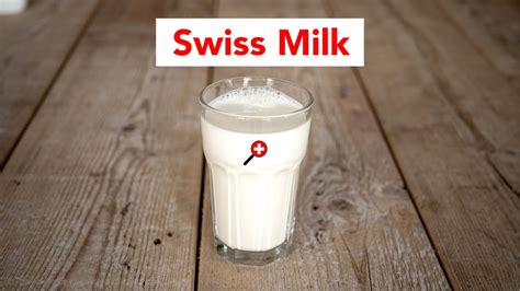 5 types of swiss milk you find in a swiss grocery store youtube