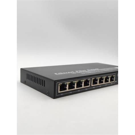 Gigabit 2 Sfp Port 8 Rj45 Port Ethernet Fiber Switch 101001000 Dnui90
