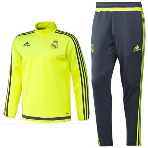 Adidas real madrid trainingsanzug raw gold/black (ei7470) jogginganzug, herren. Real Madrid tech trainingsanzug 2015/16 fluo - Adidas ...