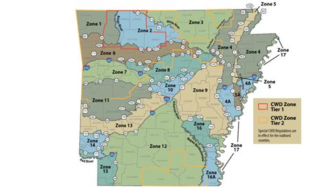 Deer Seasons And Limits By Zone Arkansas Game And Fish Commission
