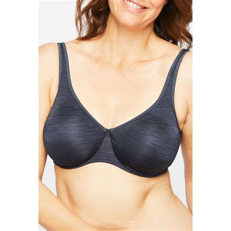 Hestia Women S Smoothing Minimiser Bra Charcoal Size E Big W