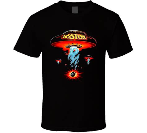 Boston Rock Band Logo T Shirt