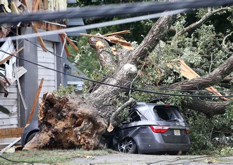 Homes Suffer Severe Damage After Tornado Spotted In South Jersey