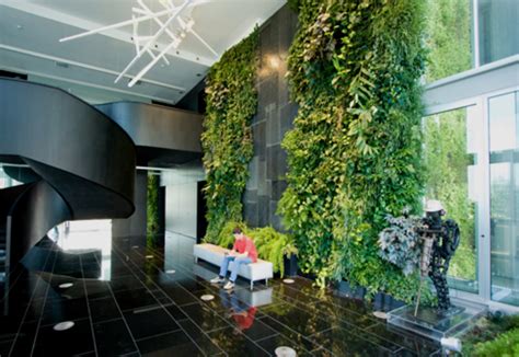 Indoor Wall Natura Towers By Vertical Garden Design Stylepark