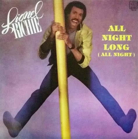 Lionel Richie All Night Long All Night 1984 Vinyl Discogs