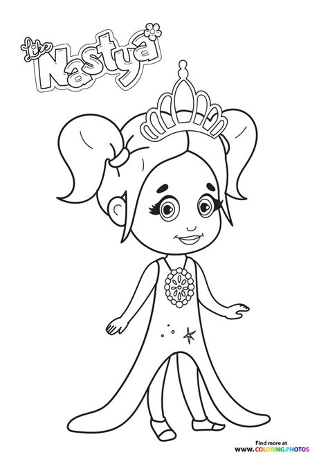 Diana And Roma Coloring Pages For Kids