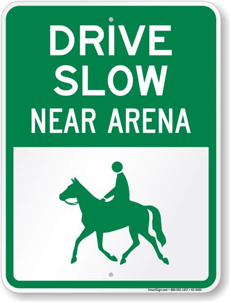 Horse Road Signs