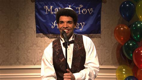 Watch Saturday Night Live Highlight Monologue Drake S Bar Mitzvah Nbc