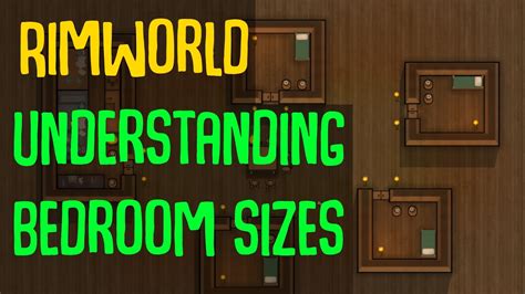 They must be able to reach their assigned jobs in time, and the base needs to be pleasing and comfortable to work and live in. Rimworld: Understanding Bedroom Sizes! What Are The Optimal Bedroom Sizes In Rimworld? - YouTube