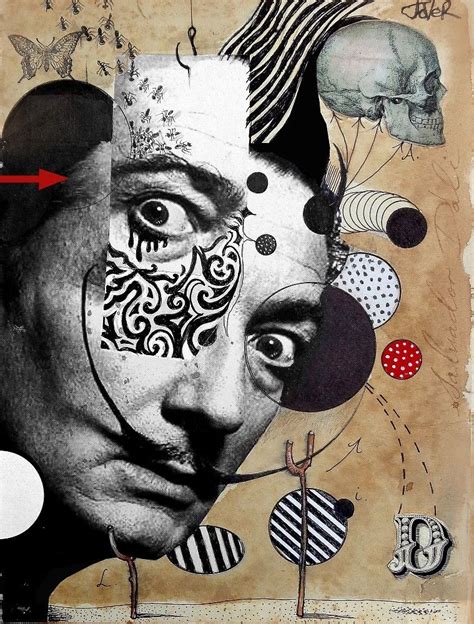 Hello Dali By Loui Jover Dada Art Dadaism Art Collage Art