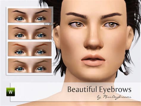 My Sims 3 Blog Missdaydreams Beautiful Eyebrows