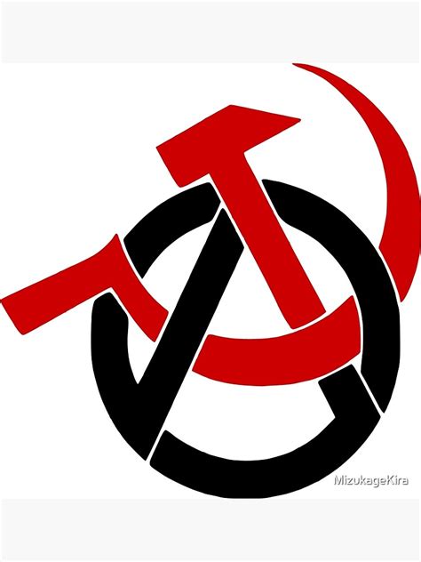 Anarcho Communism Art Print By Mizukagekira Redbubble
