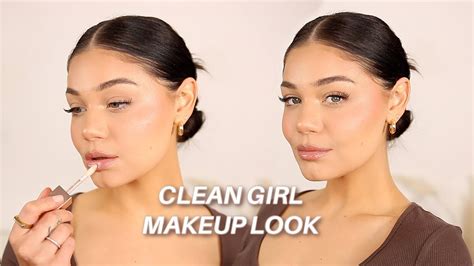 The Clean Girl Makeup Look Youtube