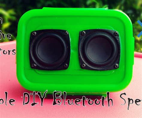 Simple DIY Bluetooth Speaker : 5 Steps (with Pictures) - Instructables