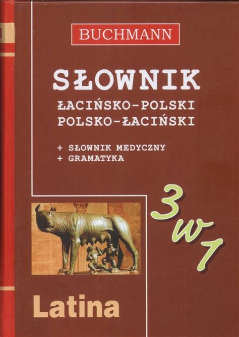 Słownik 3w1 łacińsko - polski polsko - łaciński książka w księgarni TaniaKsiazka.pl