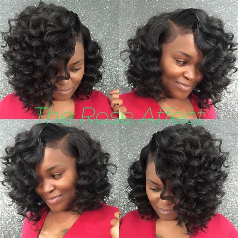 Wet N Wavy Bob Hairstyles Fade Haircut Curly Weave Hairstyles Sew