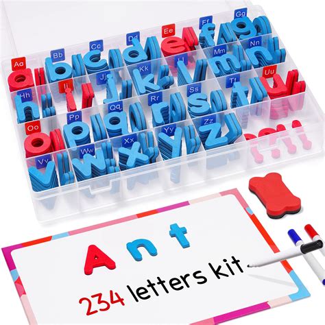 Buy Classroom Magnetic Letters Kit With Double Side Magnet Board Foam