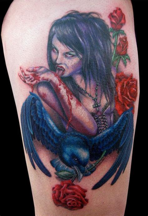 Vampire Beautiful Vampire Tattoo Designs Vampire Tattoo Tattoos