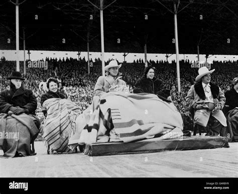 Royalty Princess Elizabeth Tour Of Canada Calgary Stock Photo Alamy