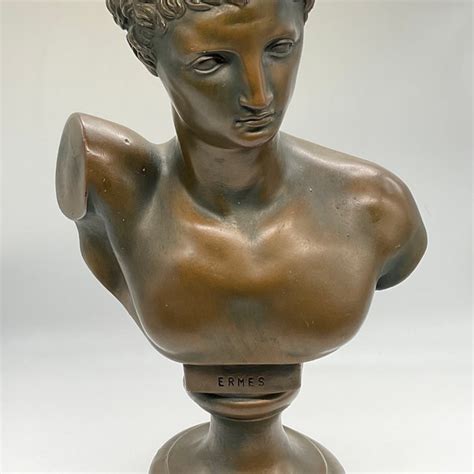 Hermes Bronze Statue Etsy