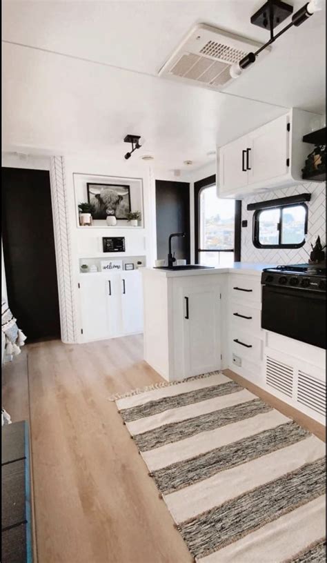 Pin On Motorhome Camper Interior Design Remodeled Campers Camper
