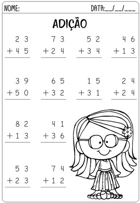 Atividade De Matemática Para 2º Ano Click Escolar