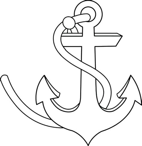Anchor Coloring Pages Free At Getcolorings Com Free Printable