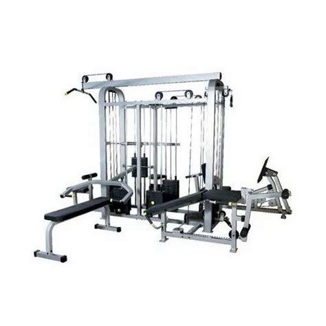 Mild Steel Six Station Multi Gym At Rs 180000 In Surat Id 11124335748