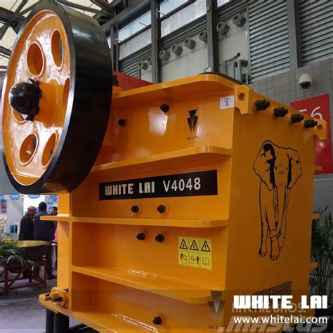 White Lai Ms 4840 Hydraulic Jaw Crusher Crushers Year Of Manufacture
