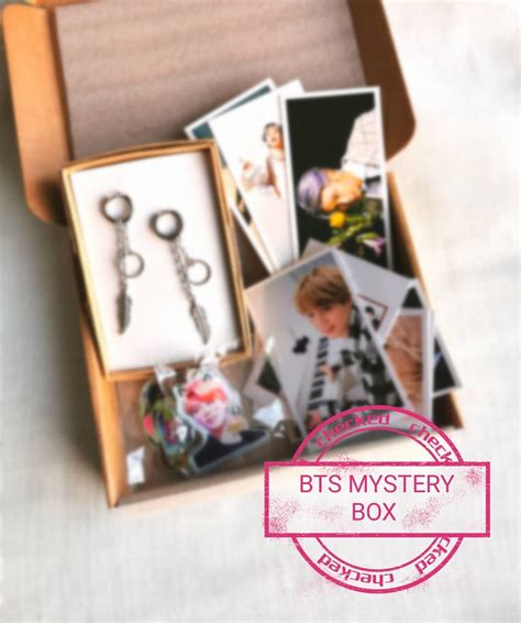 Kpop Bts Mystery Box T For Fans Etsy