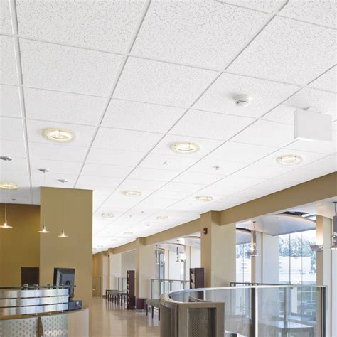 Mineral Fiber Suspended Ceiling Fine Fissured Armstrong Ceiling