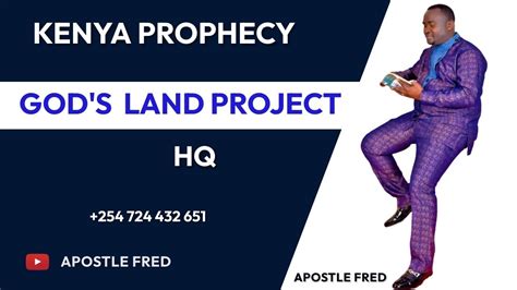 Kenya Prophecy Network Apostle Fred Youtube