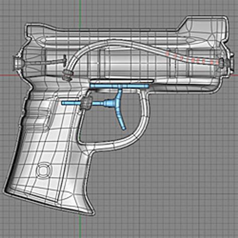 3d Model Squirt Gun