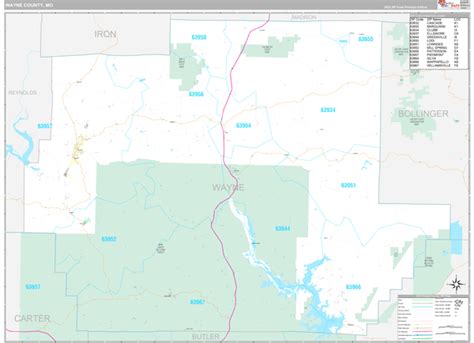 Wayne County Mo Maps