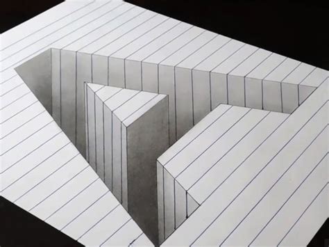 Ce Simple Dessin De La Optical Illusions Drawings Optical Illusions