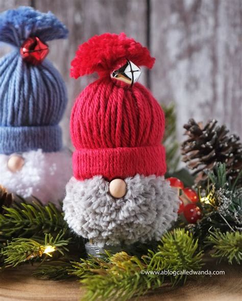 Yarn Yarn Gnome Gnomes Make It Yourself Diy Christmas Gnomes Kids