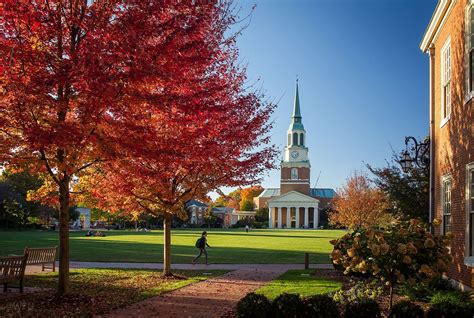 Of The Most Beautiful College Campuses In The South Wake Forest