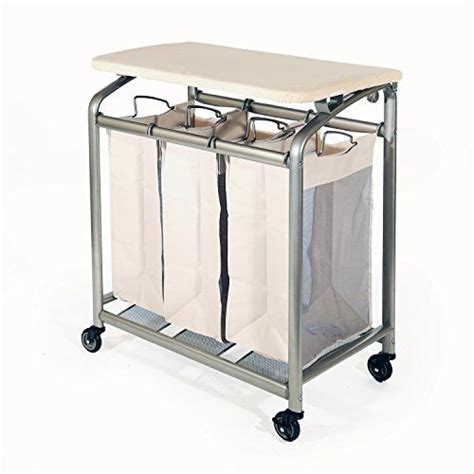 What kind of lift station do i need? Seville Classics 3-Bag Laundry Sorter with Folding Table ...