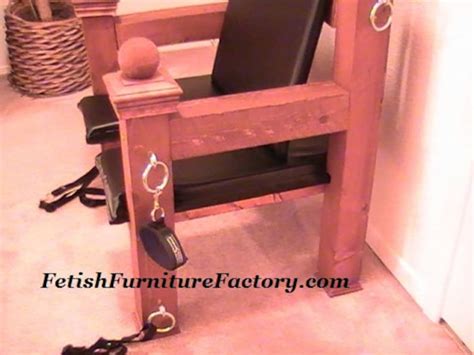 Mature Bondage Chair Oral Service Chair Queening Chair Bdsm Furniture Femdom Adult Face