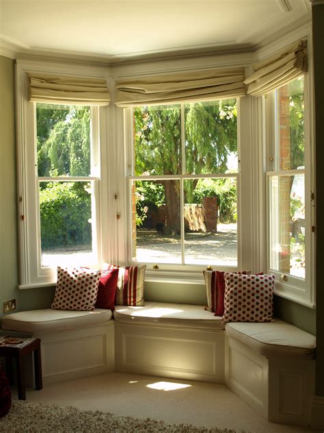 Box Victorian Sash Windows With Window Seating Space Left For A Small
