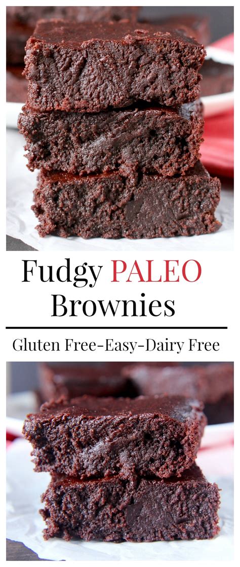 Kid approved and great when you need a healthy chocolate indulgence! Fudgy Paleo Brownies - Jay's Baking Me Crazy