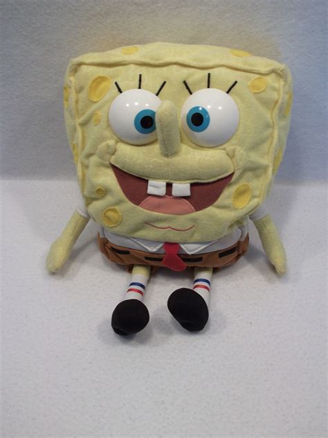 2000 Nickelodeon Talking Spongebob Squarpants Plush By Mattel Denali