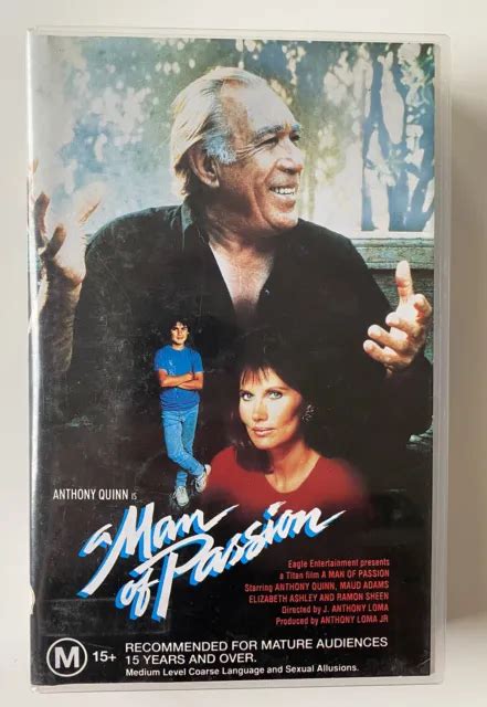 Man Of Passion Vhs Eagle Video Ex Rental Tape 1989 Anthony Quinn Jose Antonio £1232 Picclick Uk