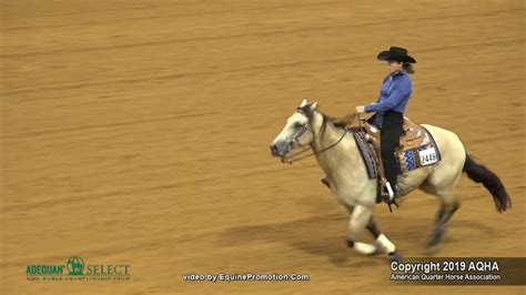 2019 Aqha Select Reining Youtube