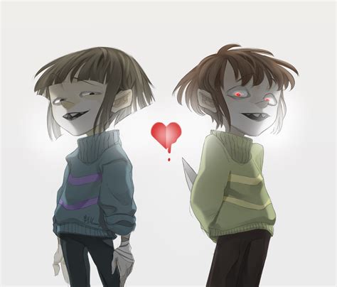 Frisk And Chara By Meammy On Deviantart