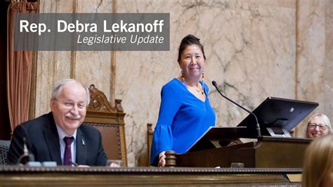 Rep Debra Lekanoff Legislative Update 12 Youtube