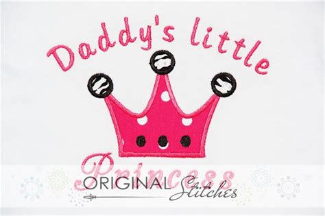 daddy s little princess original stitches