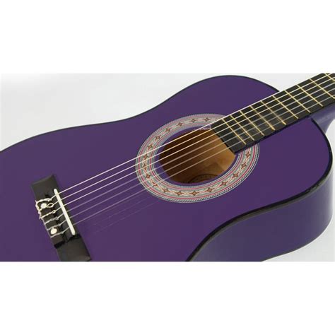 Karrera 34in Acoustic Childrens Guitar Purple