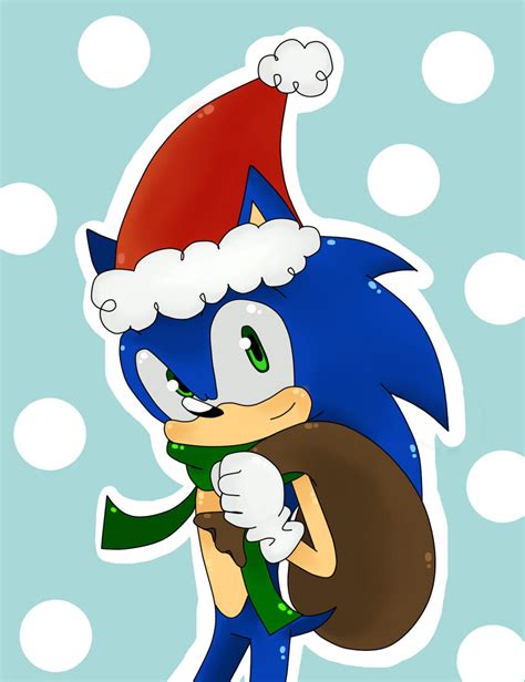 Merry Christmas Sonic By Merryrain15 On Deviantart