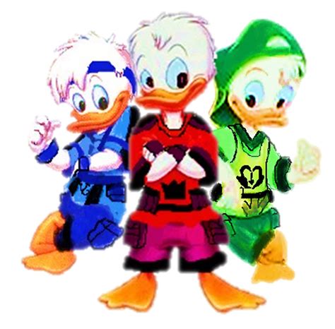 Huey Dewey Louie Duck Quack Pack Kingdom Hearts By 9029561 On Deviantart